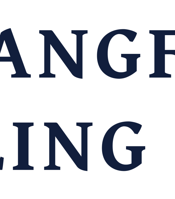 Strangford Logo navy writing
